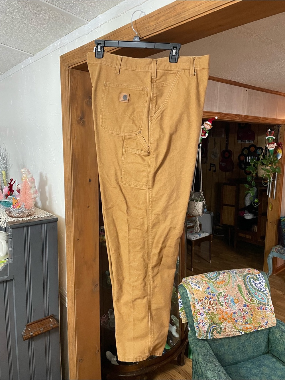 Carhartt Men's Cargo Pants Tan 40x32
